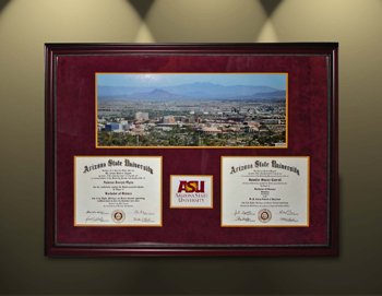 ASU Diplomas Framing
